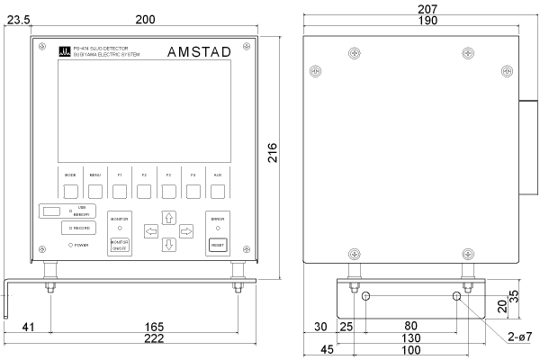 PS-474 外形尺寸图